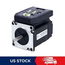 NEMA23 Integrated RS485 Closed Loop Stepper Motor 8mm 1.3Nm 20-50VDC w/ Encoder