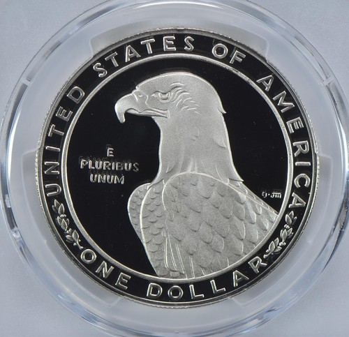 1983-S Olympic Discus Commemorative Dollar PR69 DCAM PCGS Blue Label *3152 - Picture 4 of 5