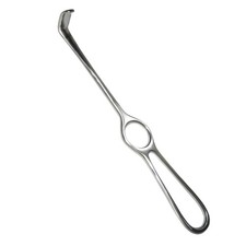 BDeals Langenbeck Retractor – Stainless Steel Surgical Tool with Angled Blade