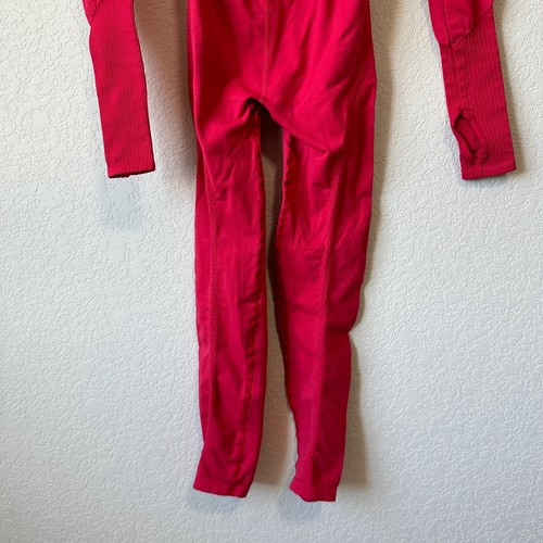 FP Movement Good Karma Jumpsuit Teaberry Red XS/S Free People Yoga Activewear - Picture 13 of 13