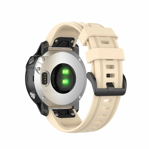 Correa de reloj de silicona deportiva de 20 mm para Garmin Fenix 8 43 mm/7S/6S/6S Pro/5S/5S Plus - Imagen 95 de 495