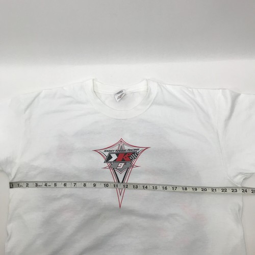 Vintage Anvil Graphic Print Racing T-Shirt XL NASCAR #9 Kasey Kahne Double Sided - Picture 8 of 11