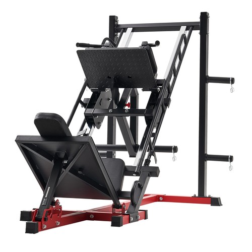 Uimoso Leg Press Hack Squat Combo Machine Adjustable Lower Body Special for Home - Picture 11 of 12