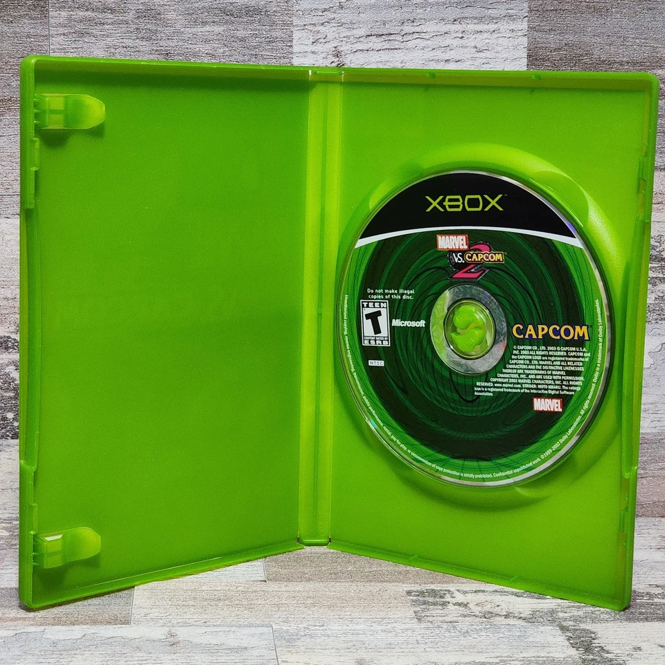 Marvel vs Capcom 2 - (Microsoft Xbox Original) Tested  - Image 2 of 4