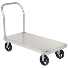 Platform Truck with Smooth Deck Aluminum 60 x 30 1200 Lb. Cap.