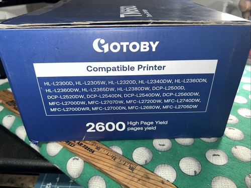 Confezione da 4 cartucce toner GOTOBY TN660 (alta resa - 2600 pagine) - Foto 6 di 6