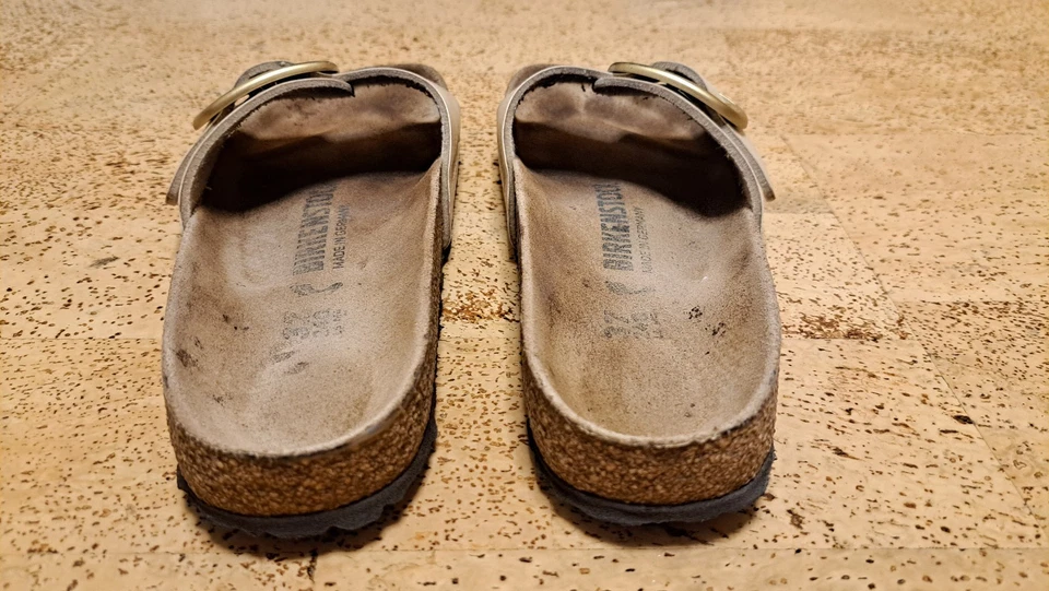 Birkenstock Madrid Big Buckle Graceful Pearl White (EU 37), wie neu - Bild 3 von 4