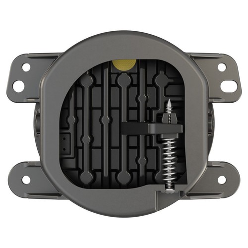 JW Speaker J2 Series LED Headlights & Fog Lights Carbon Fiber for 07-18 Jeep JK - Picture 11 of 12