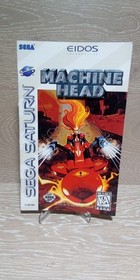 Machine Head Sega Saturn Manual Instruction Booklet + Registration Card