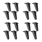 16 Stück Mehrzweck-Badezimmerschrankfüße, verstellbare Sofafüße, Stützgestell