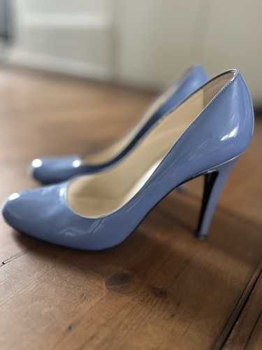 BALLY | Cornflower Blue | Patent Leather | Court Shoes | Pumps | High Heels - Picture 3 of 8