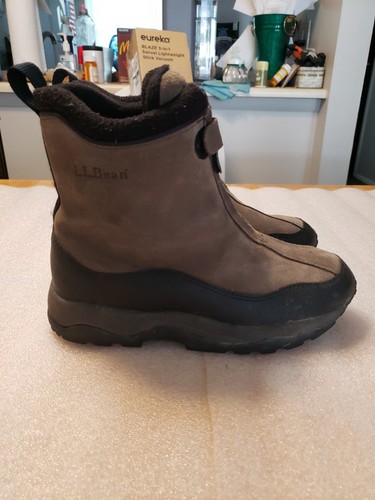 ll bean boots womens 8.5 Brown Suede - Picture 5 of 7