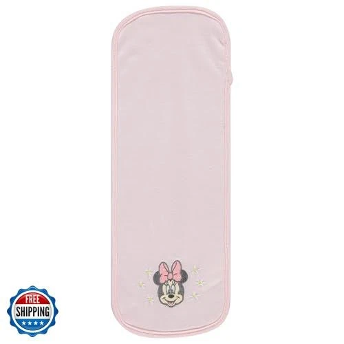 Paquete de 3 paños para eructos de bebé Disney - 100 % algodón - Mickey Mouse, Minnie Mouse, Wi Foto 4 de 4