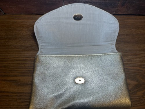 Vintage 1980s Avon Polished Gold Evening Bag Clutch, New - Picture 5 of 8