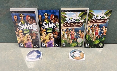 Die Sims 2 & Die Sims 2 Castaway PSP Komplett