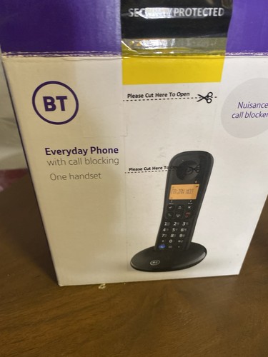 BT Everyday Cordless Phone with Basic Call Blocking - Black (090661) - Zdjęcie 6 z 8