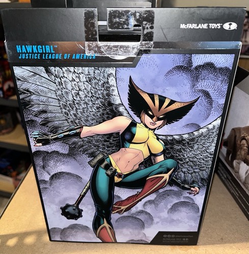 Hawkgirl DC Multiverse McFarlane Edición Coleccionista #36 Platino EN MANO EE. UU. - Imagen 2 de 2
