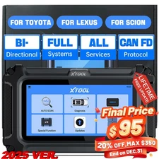 XTOOL For Toyota Lexus OBD2 Scanner Code Reader Bidirectional Full Diagnostic