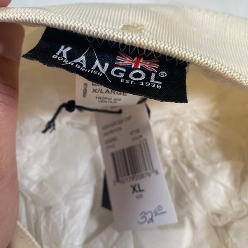 Kangol Tropic Ventair 504 Cap 0290BC XL Zeitungsjungenmütze beige NT159 Authentic - Bild 9 von 10