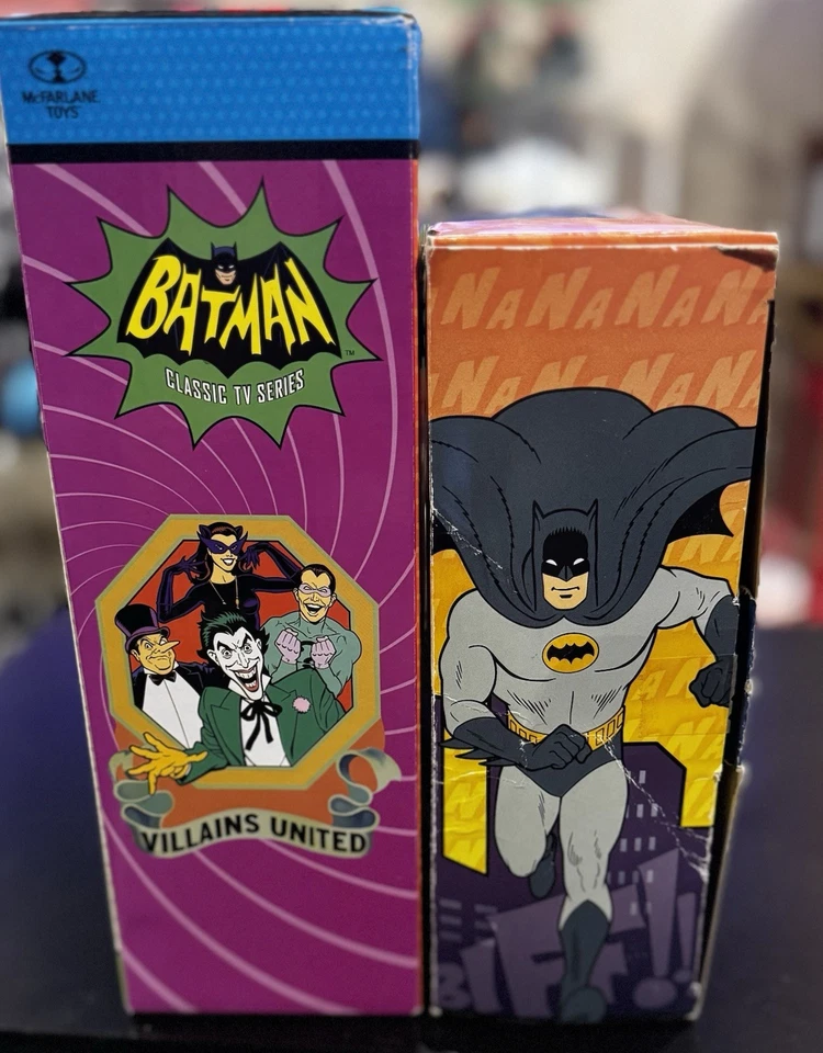 VILLAIN'S LAIR - MCFARLANE BATMAN '66 SERIE DE TELEVISIÓN CLÁSICA NUEVO DC Comics Foto 2 de 4
