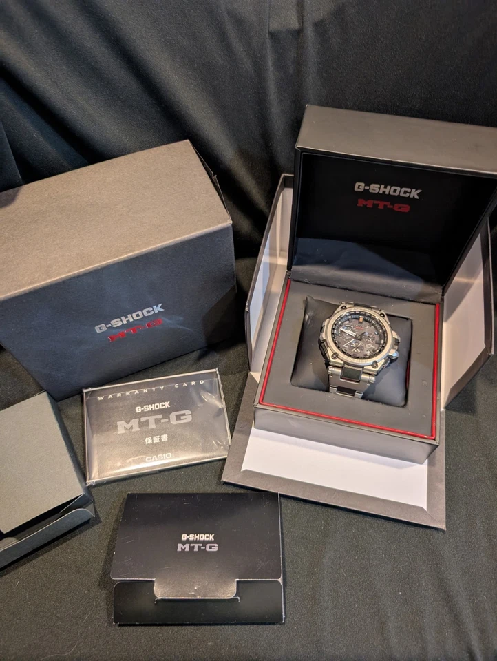 【CASIO】CASIO G-SHOCK MT-G MTG-G1000RS-1AJF GPS Hybrid Radio Solar - Image 2 of 4