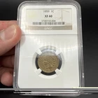 1859 Indian Head Cent NGC XF40!
