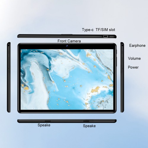 Tablet 10.1 inch Android 12 with 4GB RAM 64GB ROM Bluetooth Dual Camera 3 colors - Picture 16 of 21