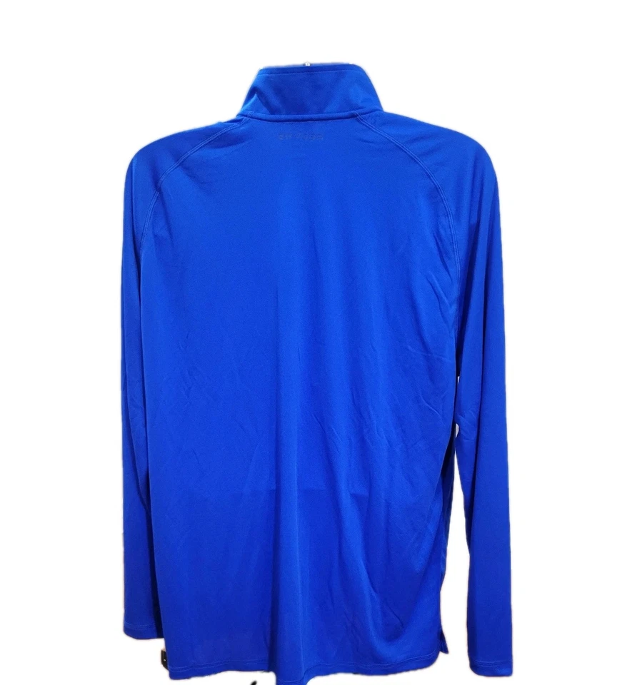 Pullover Spyder Para Hombres 2XL Azul 1/4 Cremallera Manga Larga Sunpower Logo Golf Informal Nuevo con Etiquetas Foto 3 de 4