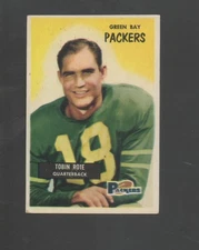 1955 Bowman Football Card #74 Tobin Rote-Green Bay Packers Ex Mint Card