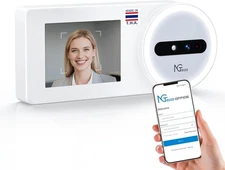 Time Clock  for Employees Cloud-Based TC5 Face Recognition 2.4G WiFi iOS/Android