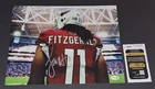 Larry Fitzgerald Signed Autographed 11x14 Arizona Cardinals Custom JSA COA