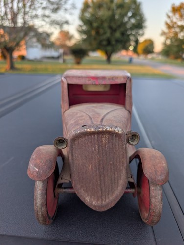 Vintage Steelcraft oder Wender Pressstahl Spielzeug LKW Antik 20er oder 30er Jahre - Bild 7 von 8