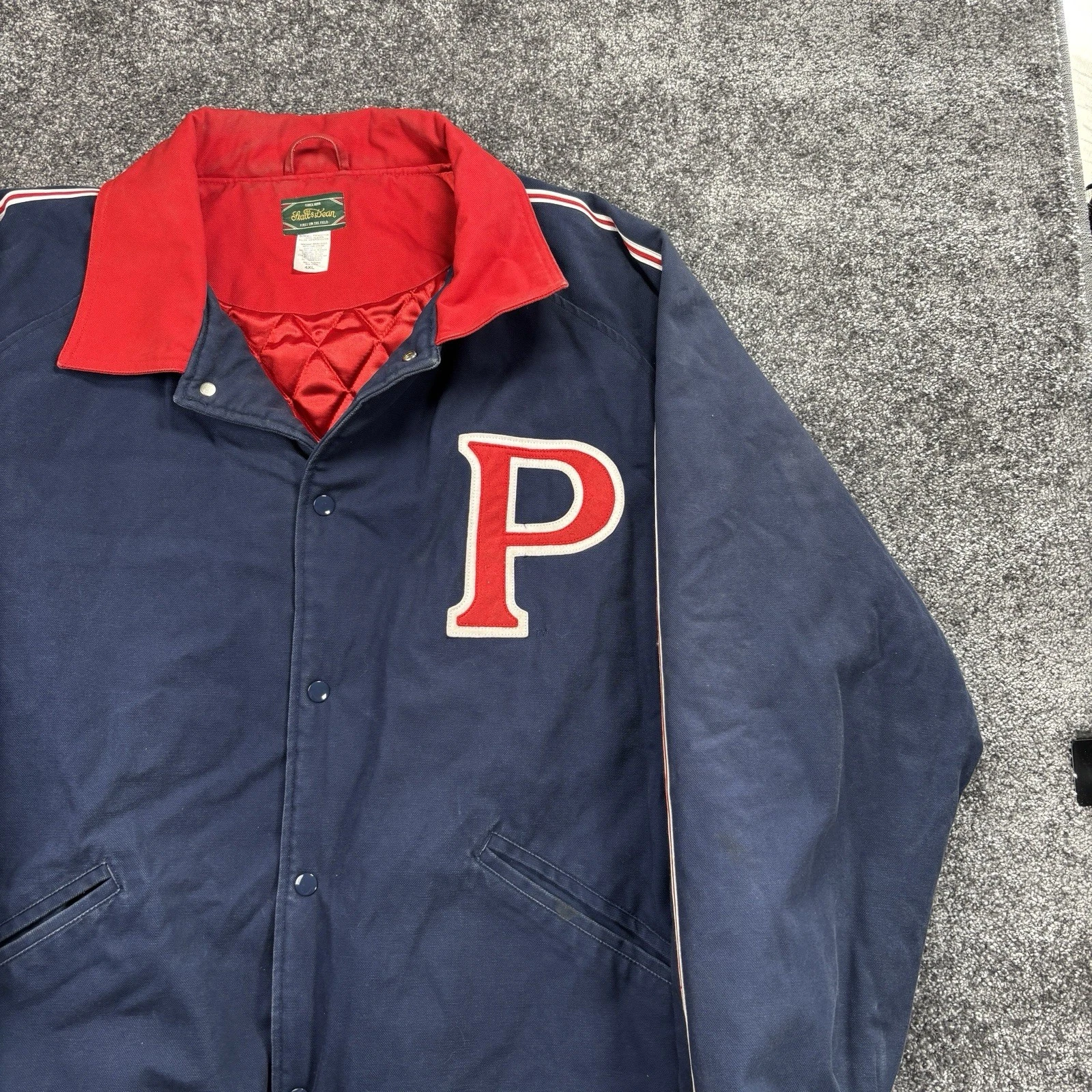 Vintage Stall & Dean University Of Pennsylvania Penn Ivy League Jacket Size 4XL - product detail image 3