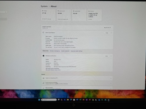 Mini escritorio Dell Optiplex 7070 Intel i5 9ª generación 2,2 GHz 16 GB RAM 512 GB SSD 🔥 - Imagen 15 de 15