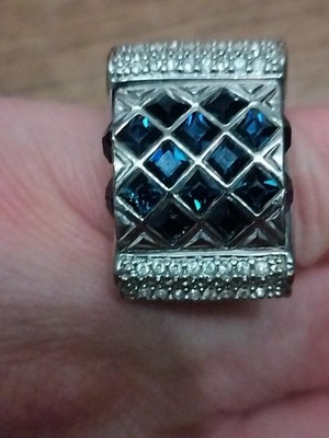 Camille & Lucie Ring Metall rhodiniert Zirkonia Gr. 50