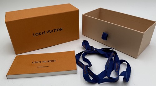 Louis Vuitton Empty Pull Drawer GIFT Sunglasses Box Authentic Ribbon Book - Picture 2 of 8