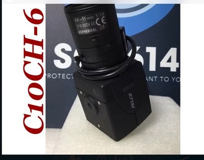 Pelco C10CH-6 Security Color Camera W/2.8-11mm IR 540TVL High Resolution TESTED!