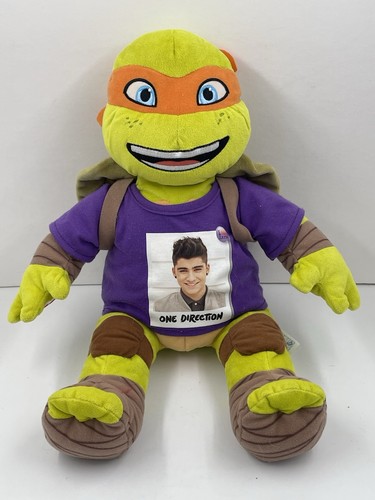 Build-A-Bear Nickelodeon Michelangelo TMNT One Direction 1D Zayn Collaboration