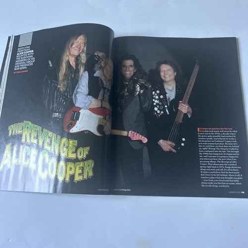 Goldmine Mag JOHN FOGERTY-Summer 2025-Three Days Grace-Moby Grape-Alice Cooper - Foto 9 di 9