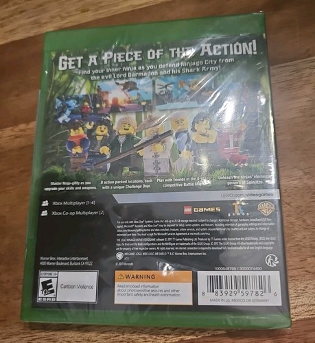 The LEGO Ninjago Movie Videogame - Microsoft Xbox One Brandneu Versiegelt - Bild 2 von 4