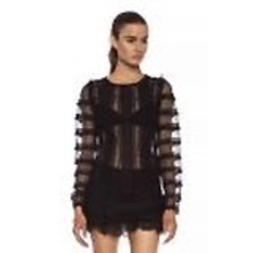 Isabel Marant Quena Swiss Dot Top Blouse Size 6 New with Tags - Picture 1 of 7