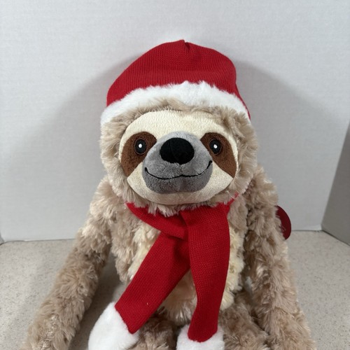 Pier 1 Scully the Christmas Sloth Plush Stuffed Animal With Original Tags - Picture 3 of 8