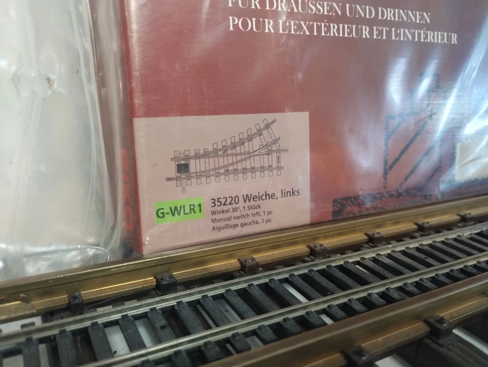 Piko (G) 35220 Short Radius Left Hand Point. - Image 3 of 3
