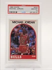 MICHAEL JORDAN 1989-90 NBA HOOPS BASKETBALL BULLS #200 PSA 10 Q0M-562