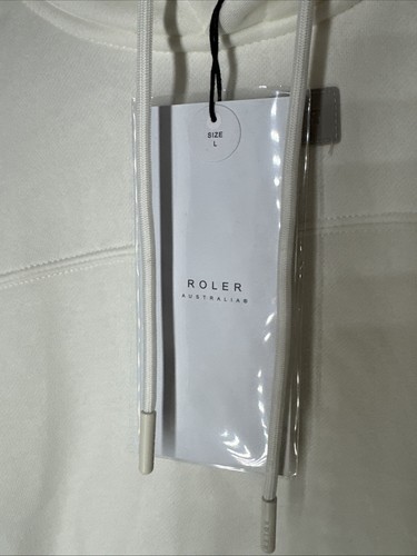 Roler The New Marco Hoodie Off White Pullover Jumper Size Large Brand New Tags - Picture 4 of 8