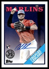 2023 Topps Series 1 1988 Rookie Auto Charles LeBlanc #88BA-LEB