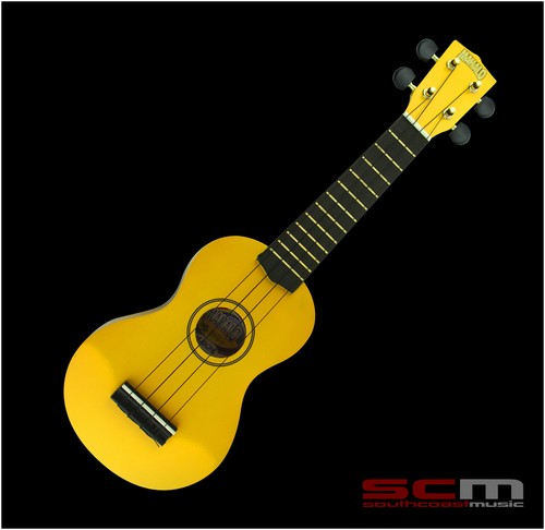 UKE PACK U30Y YELLOW SOPRANO UKULELE +GIG BAG +PLAY UKULELE TODAY DVD +TUNER - Picture 2 of 6