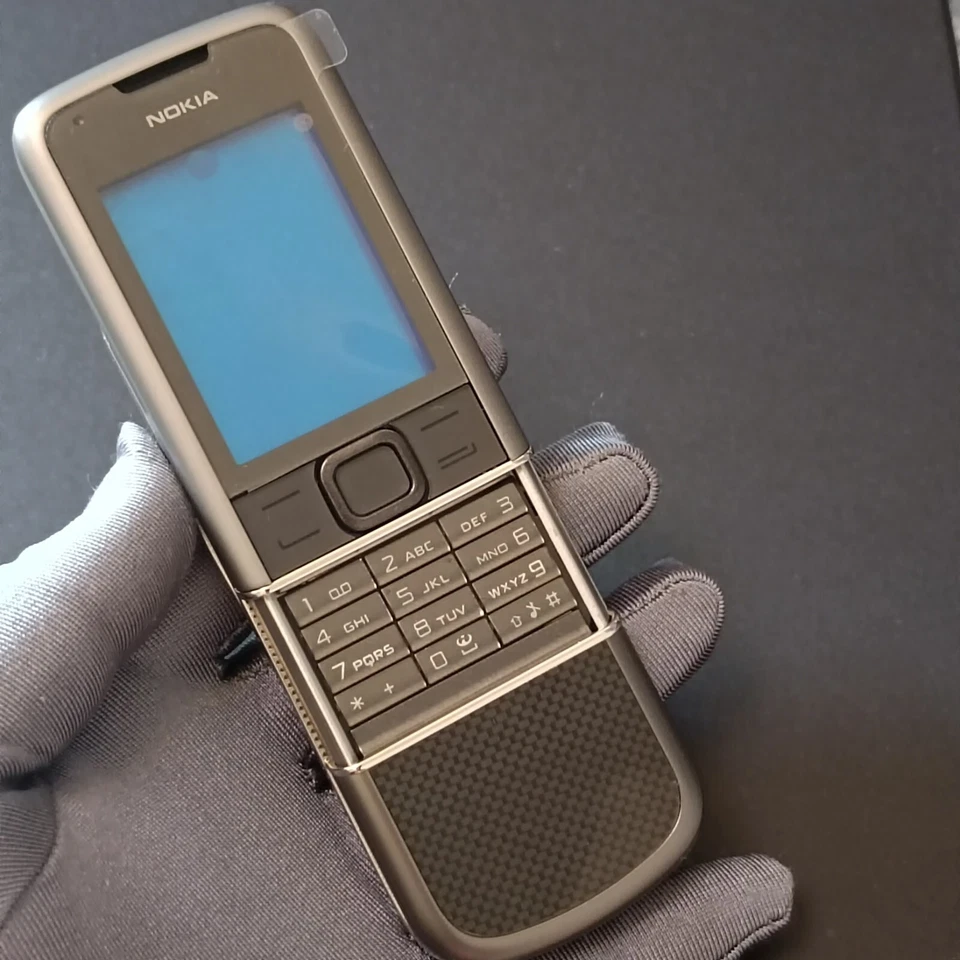 ALTA CALIDAD NUEVO Nokia 8800 Carbon Arte 8800e Carcasa de repuesto Fundas Foto 3 de 4