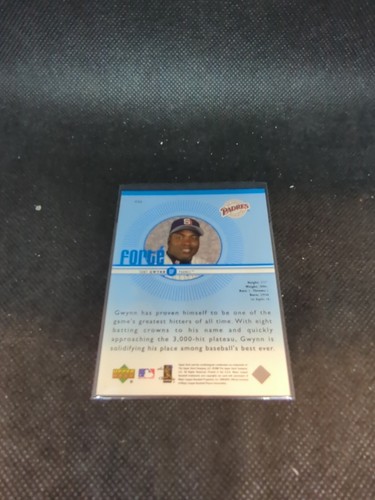 Tony Gwynn 1999 Upper Deck Forte #F23 San Diego Padres - Picture 2 of 2