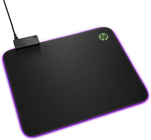HP Pavilion Gaming Mousepad 400, RGB beleuchtet, schwarz (5JH72AA#ABB) - Bild 5 von 8